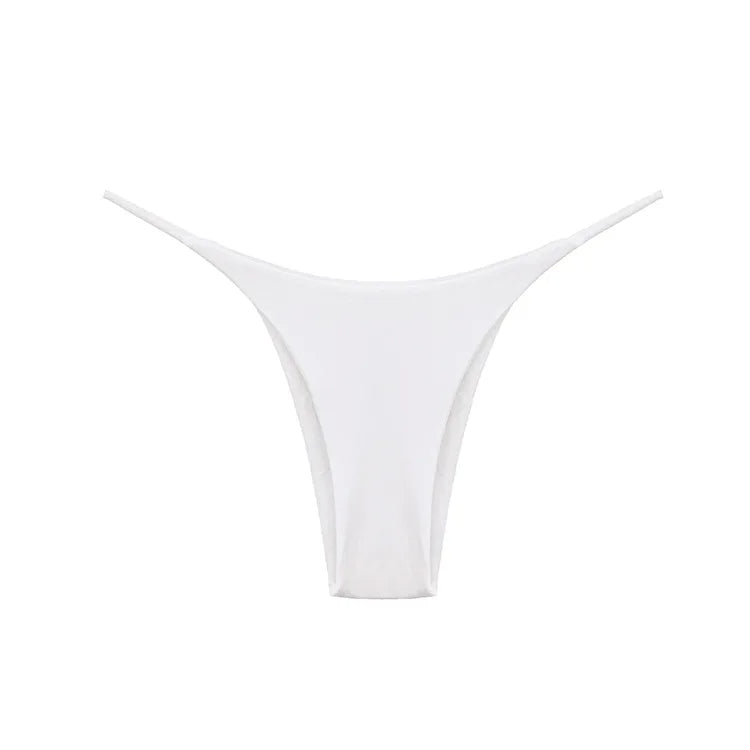 Women's thong panties in soft and breathable fabric