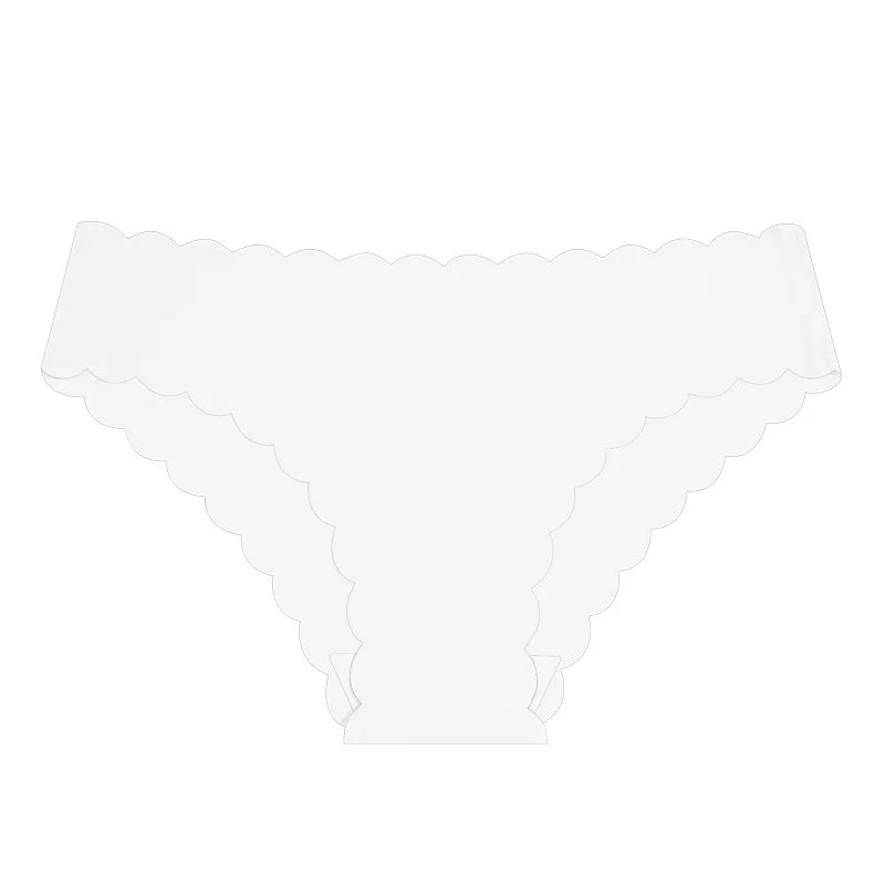 Seamless Scalloped Edge Panties