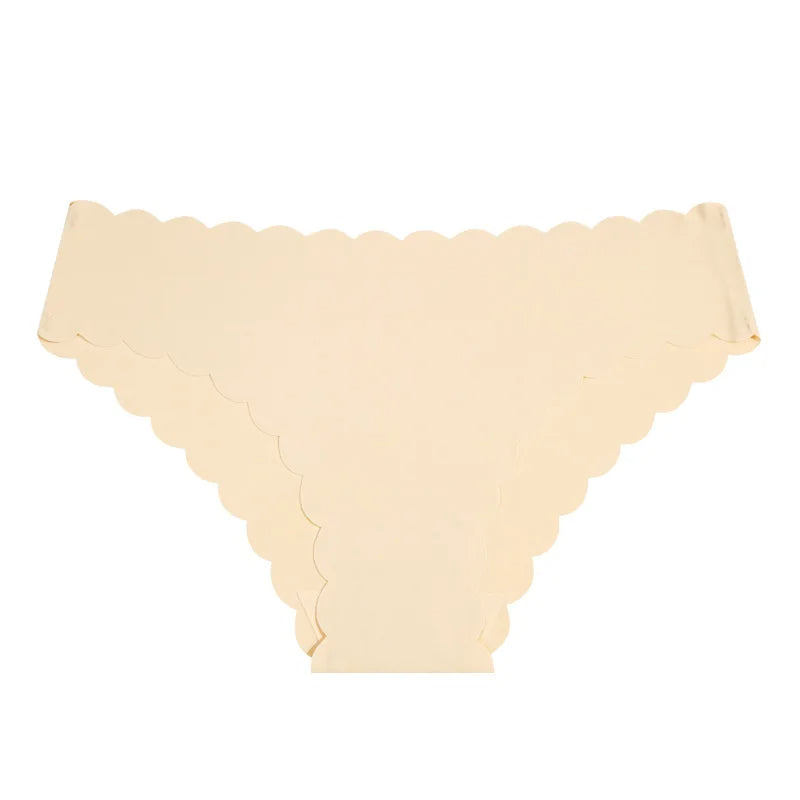 Seamless Scalloped Edge Panties