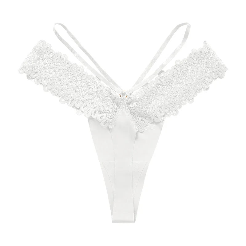 Exquisite lace thong in multiple colors