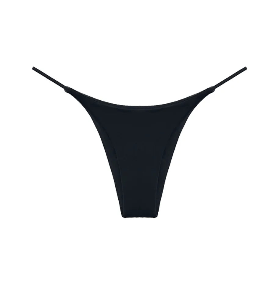 Women's thong panties in soft and breathable fabric