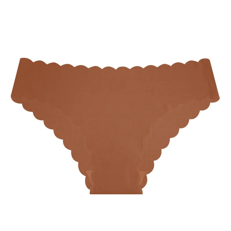 Seamless Scalloped Edge Panties