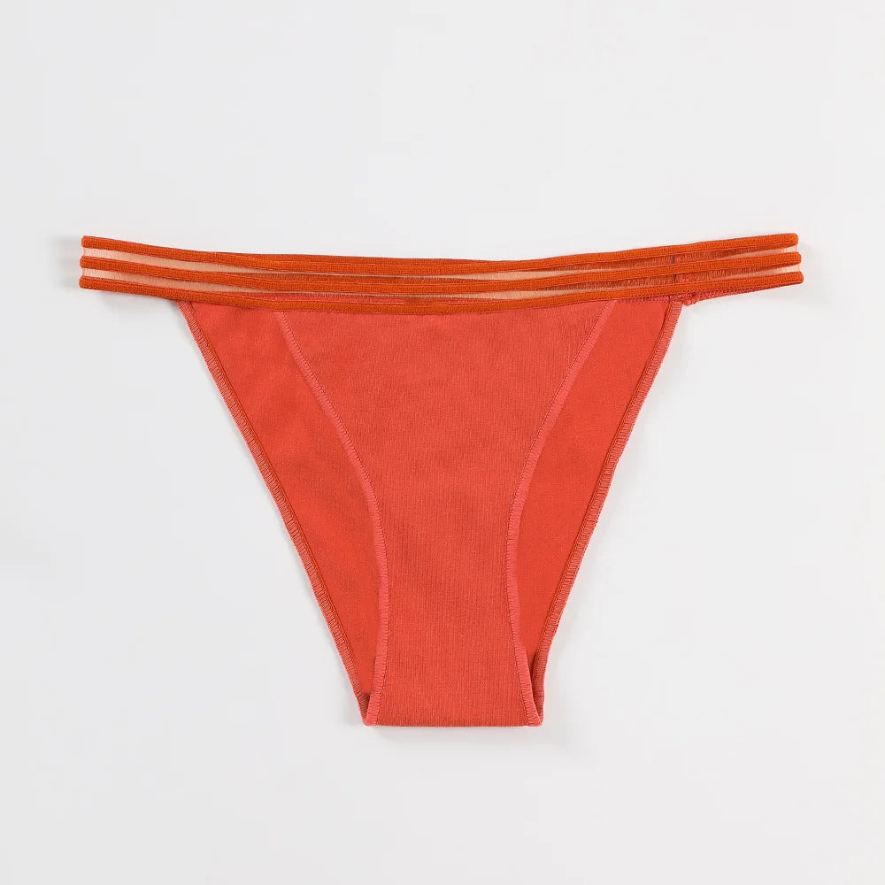 Triple-Strap Thong Panties