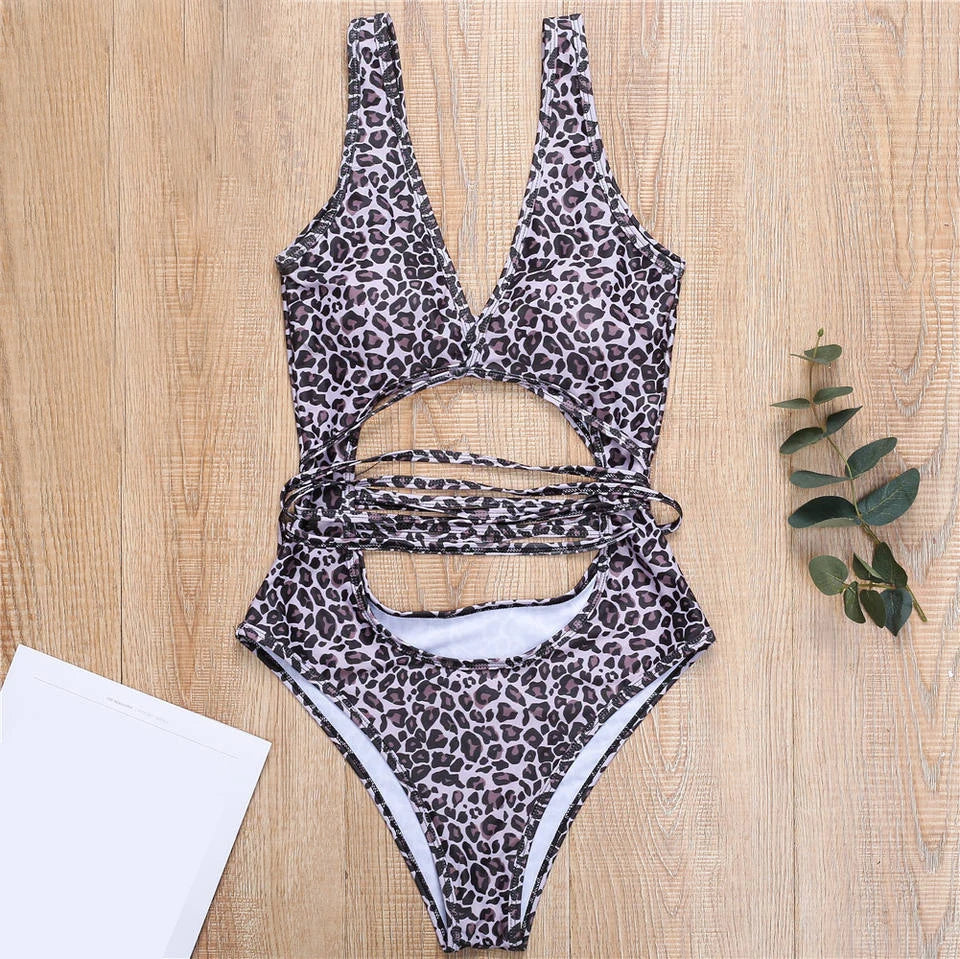Bold Cut-Out One-Piece Swimsuit