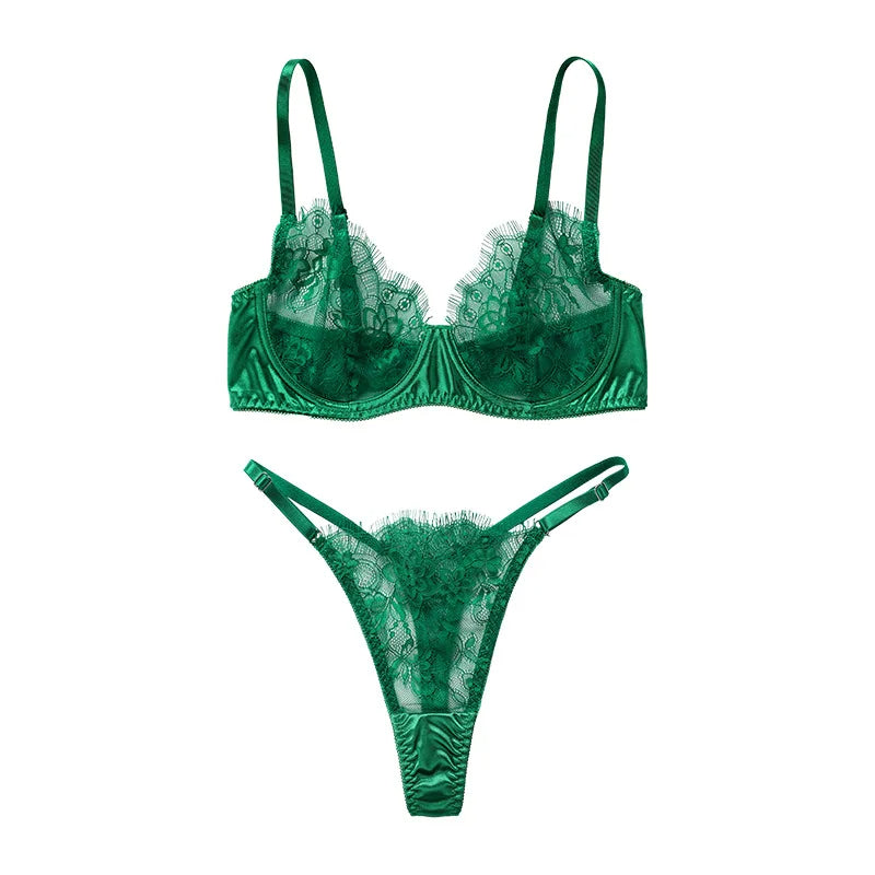 Luxurious Floral Lace Lingerie