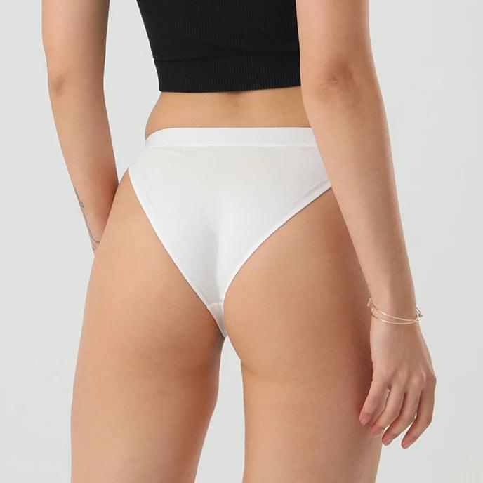 Seamless High-Cut Thong Panties