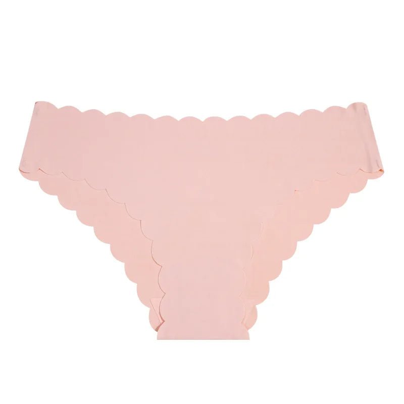 Seamless Scalloped Edge Panties - Lauraxelle - Seamless Scalloped Edge Panties - SOUPLE