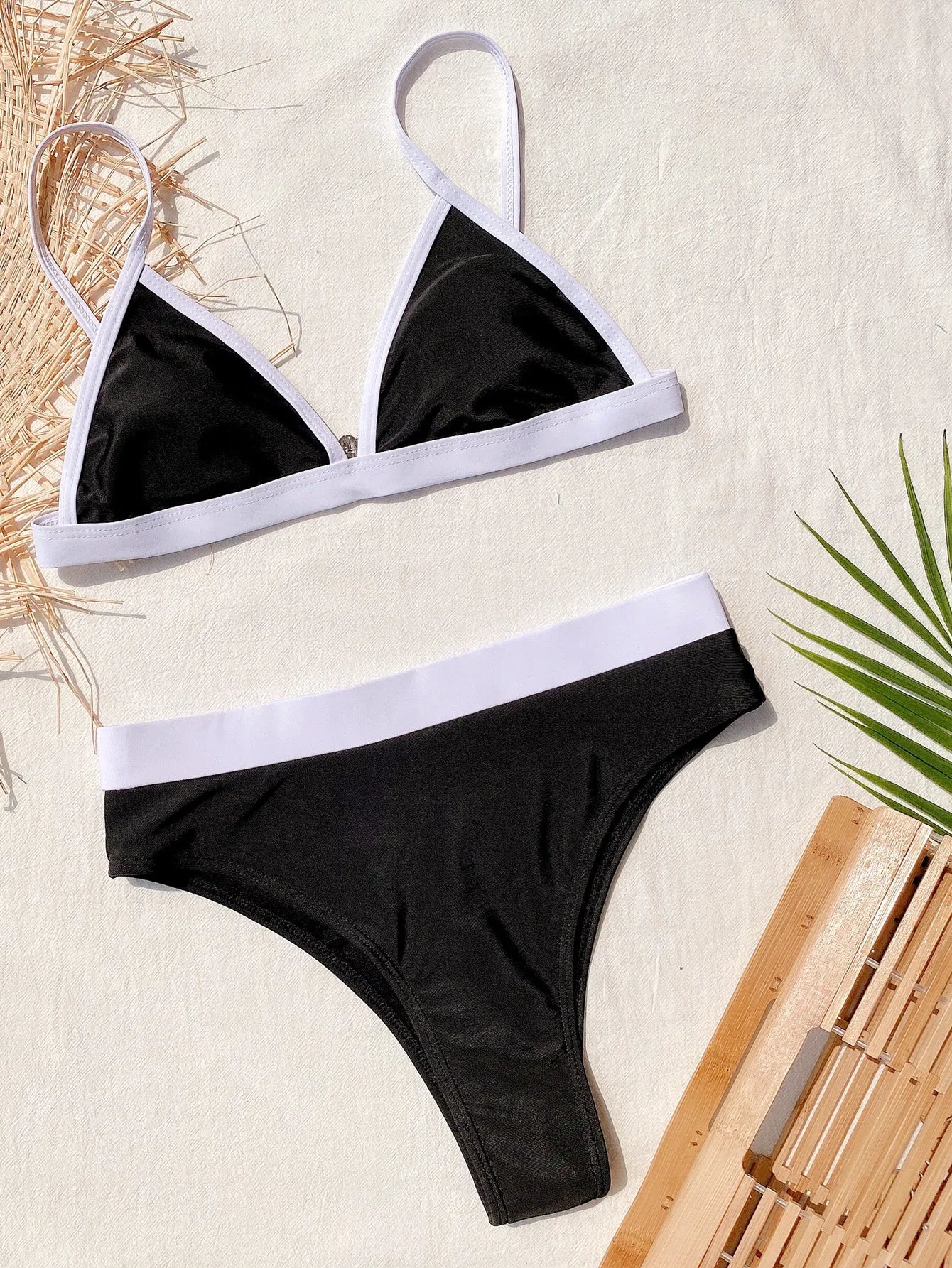 Chic Snake Print Bikini Set
