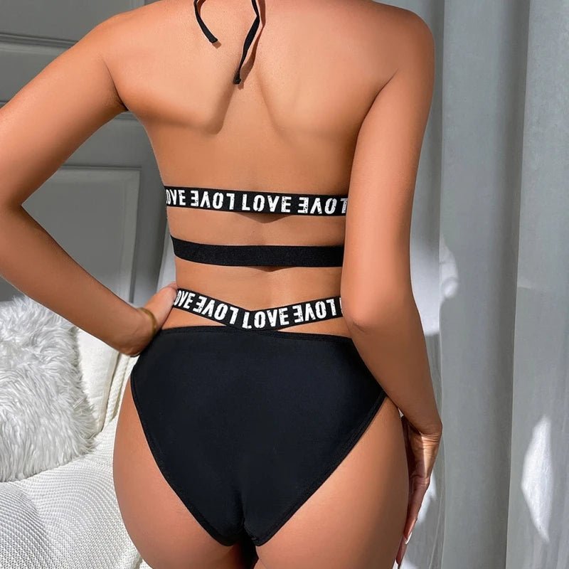 Bold Love Bikini Set - Lauraxelle - Bold Love Bikini Set - My Store - CELESTIAL NIGHTFALL