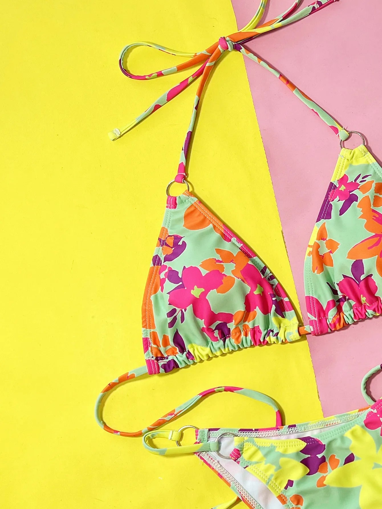Floral Bikini Set - Lauraxelle - Floral Bikini Set - Tropical Vibes