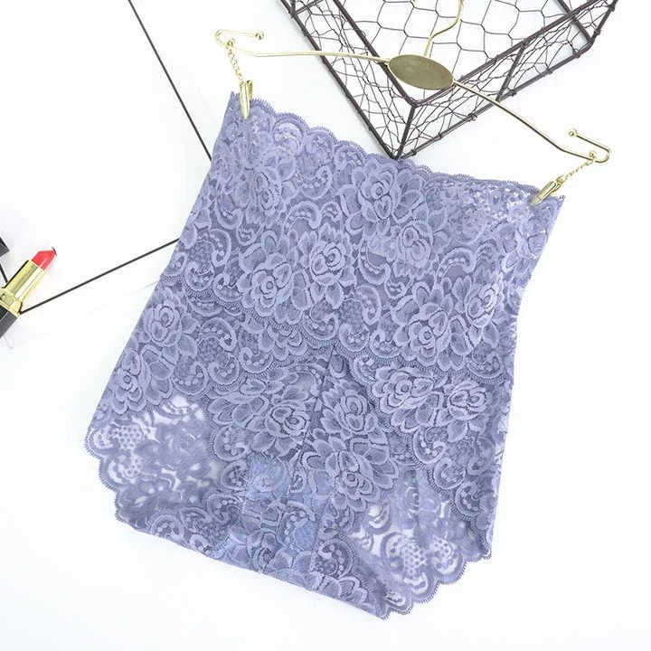 High - Waisted Lace Panties - Lauraxelle - High - Waisted Lace Panties - My Store - SOUPLE