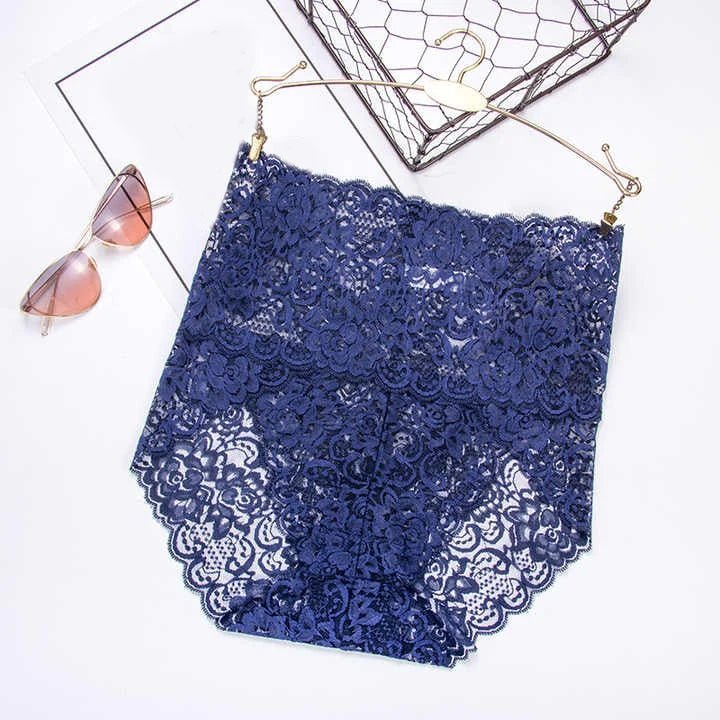 High - Waisted Lace Panties - Lauraxelle - High - Waisted Lace Panties - My Store - SOUPLE