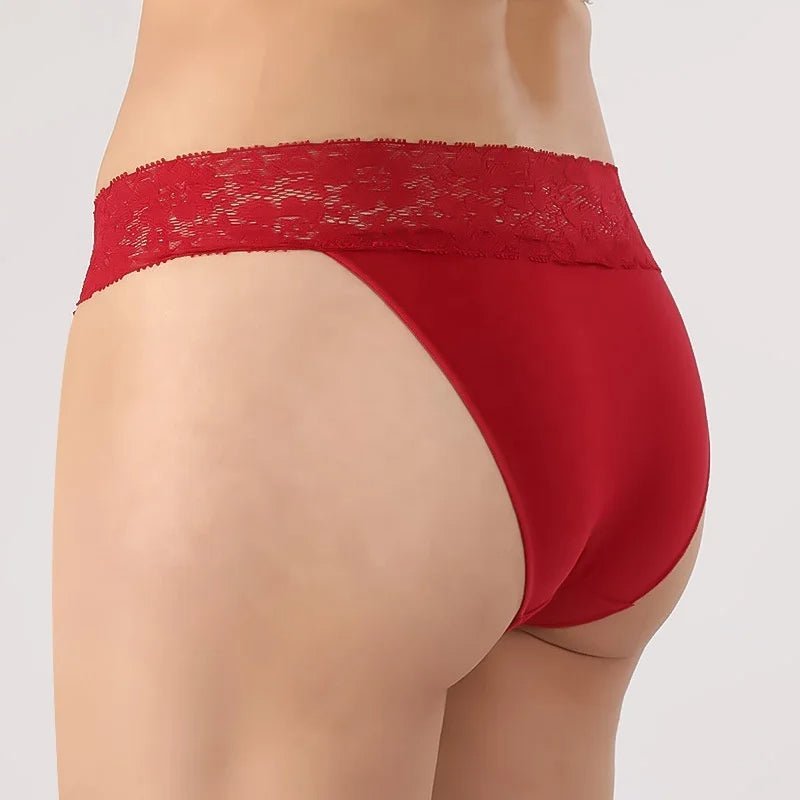 Lace Trimmed Panties - Lauraxelle - Lace Trimmed Panties - My Store - SOUPLE