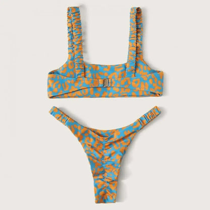 Leopard Print Bikini Set - Lauraxelle - Leopard Print Bikini Set - SAVANA