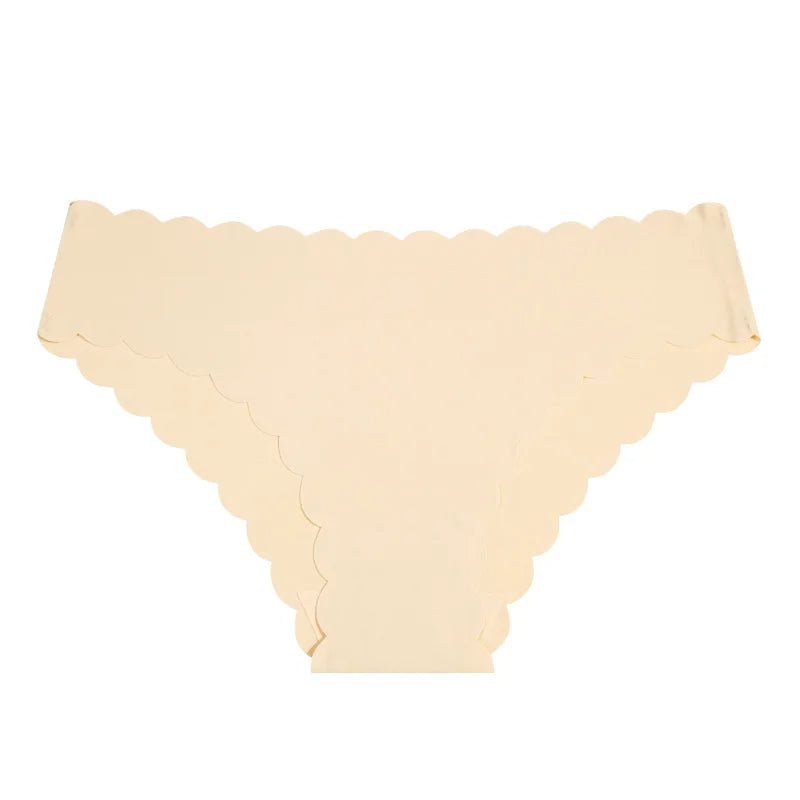 Seamless Scalloped Edge Panties - Lauraxelle - Seamless Scalloped Edge Panties - SOUPLE