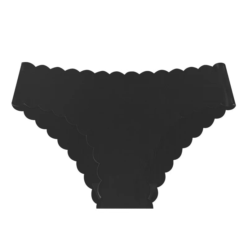 Seamless Scalloped Edge Panties - Lauraxelle - Seamless Scalloped Edge Panties - SOUPLE