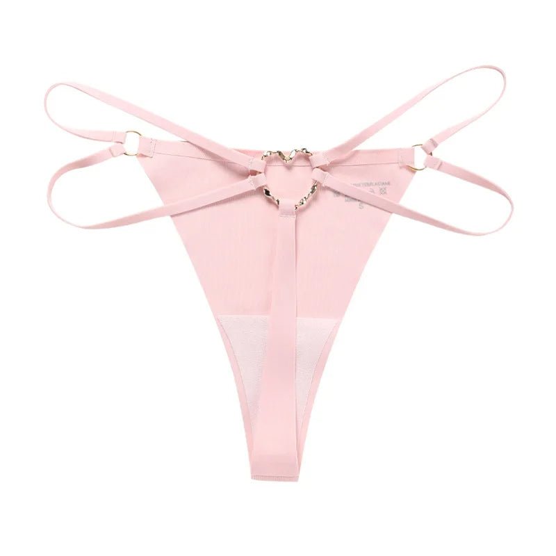 Sexy Heart Ring Thong Panties - Lauraxelle - Sexy Heart Ring Thong Panties - SECRET ROMANCE