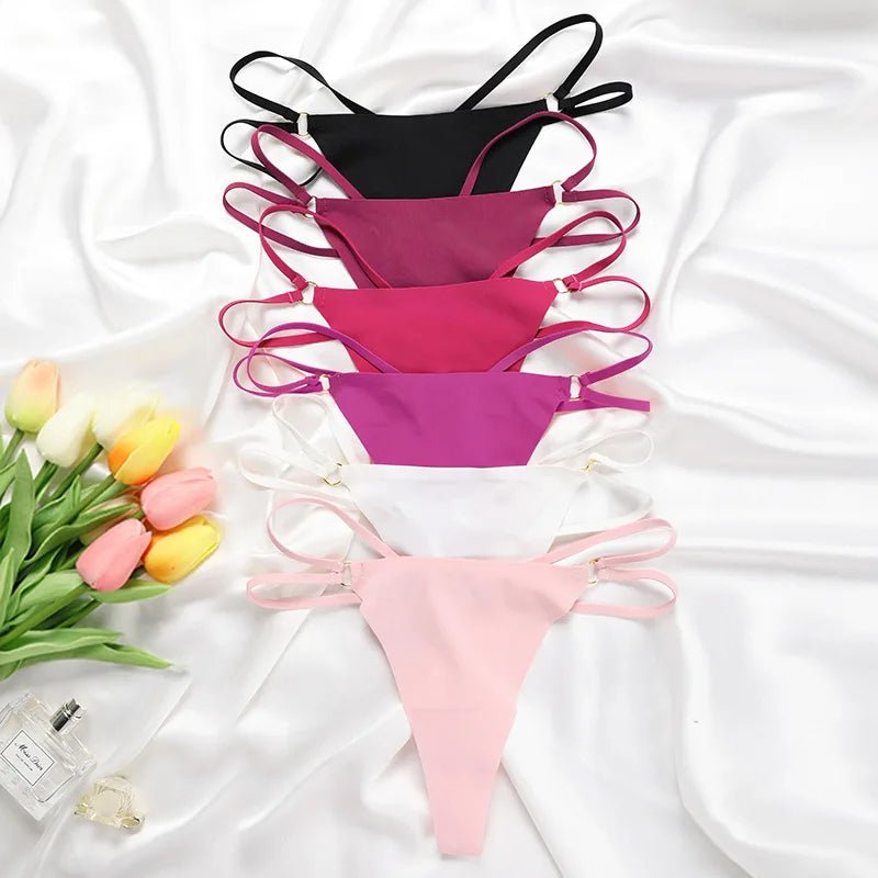 Sexy Heart Ring Thong Panties - Lauraxelle - Sexy Heart Ring Thong Panties - SECRET ROMANCE