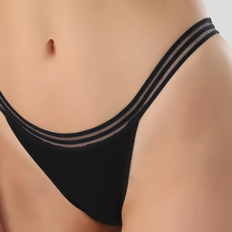 Triple - Strap Thong Panties - Lauraxelle - Triple - Strap Thong Panties - SOUPLE