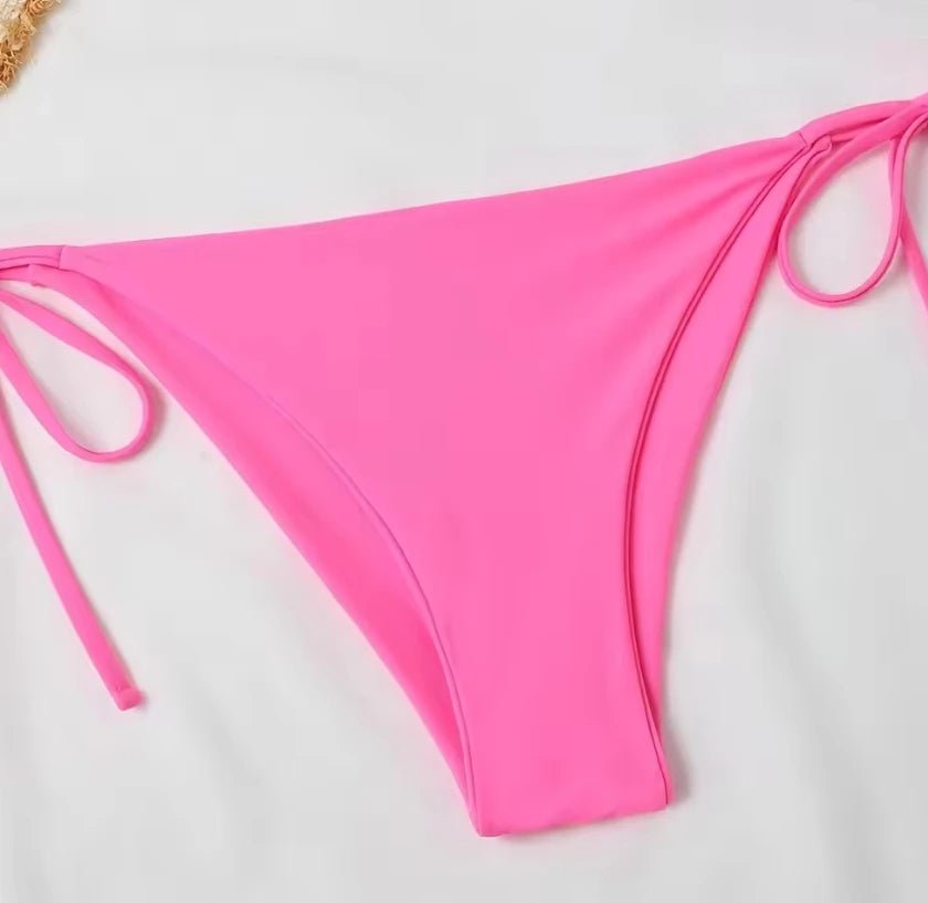 Vibrant Pink Bikini Set - Lauraxelle - Vibrant Pink Bikini Set - SOUPLE